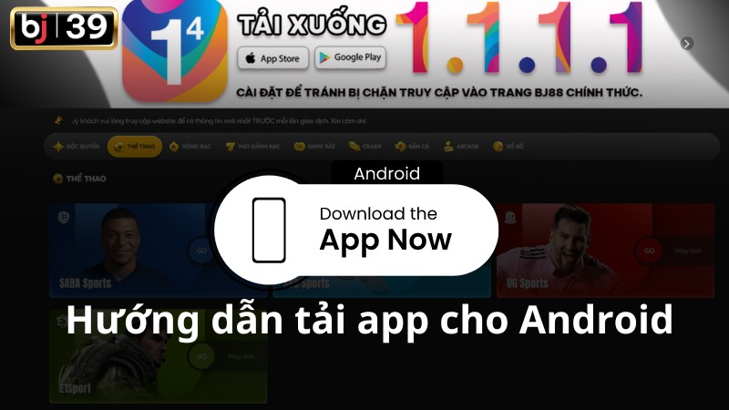 Hướng dẫn tải app cho Android